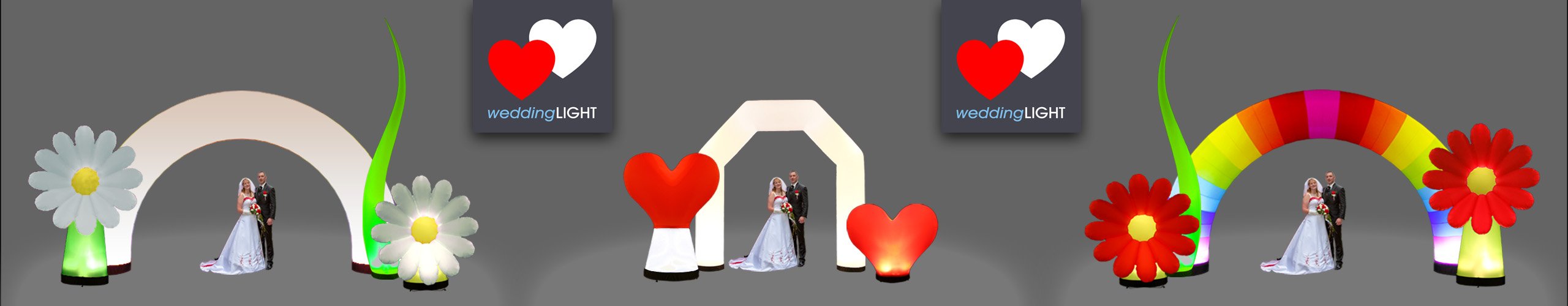 weddingLIGHT airLIGHT Hochzeitsdeko Hochzeit Banner 7