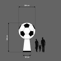 1 Tagestarif airSOCCER 3,5m